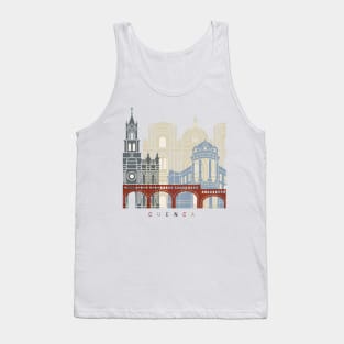 Cuenca EC skyline poster Tank Top